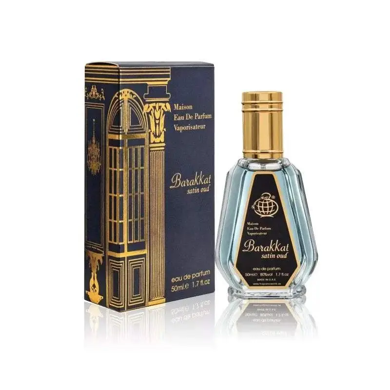 12x Barakkat Satin Oud Eau De Parfum 50ml Fragrance World