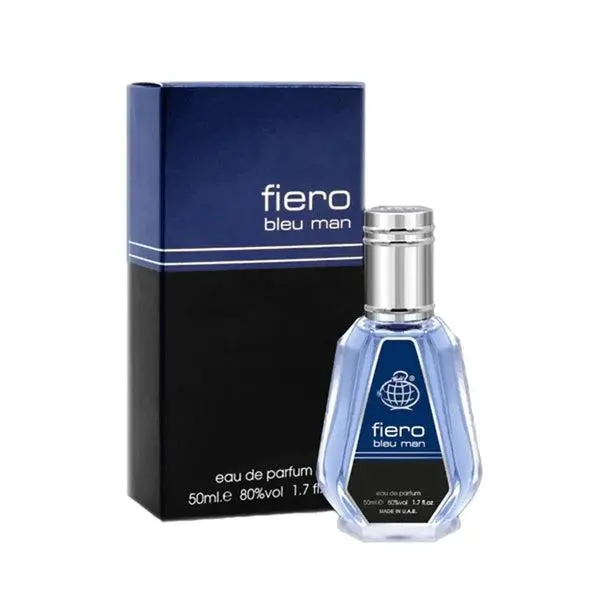 12x Fiero Bleu Man Eau De Parfum 50ml Fragrance World