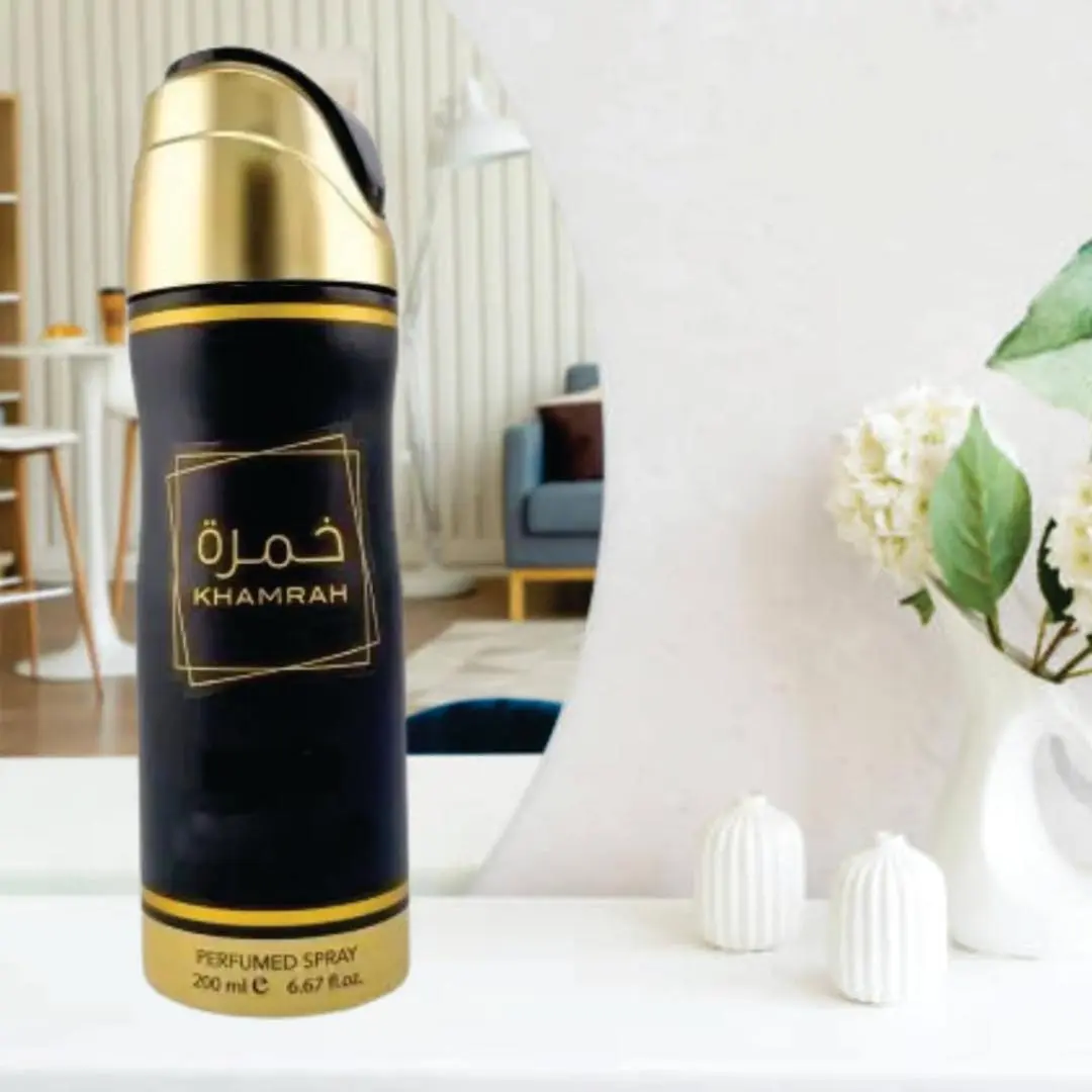 12x Khamrah 200ml Deodorant Body Spray Lattafa - Image 3