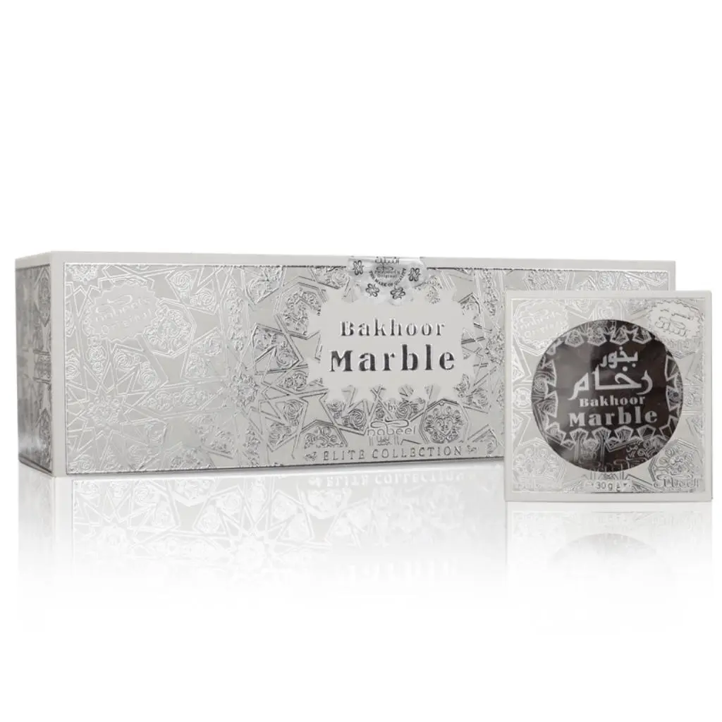 12x Nabeel Bakhoor Marble Incense Bar 30g - Image 4