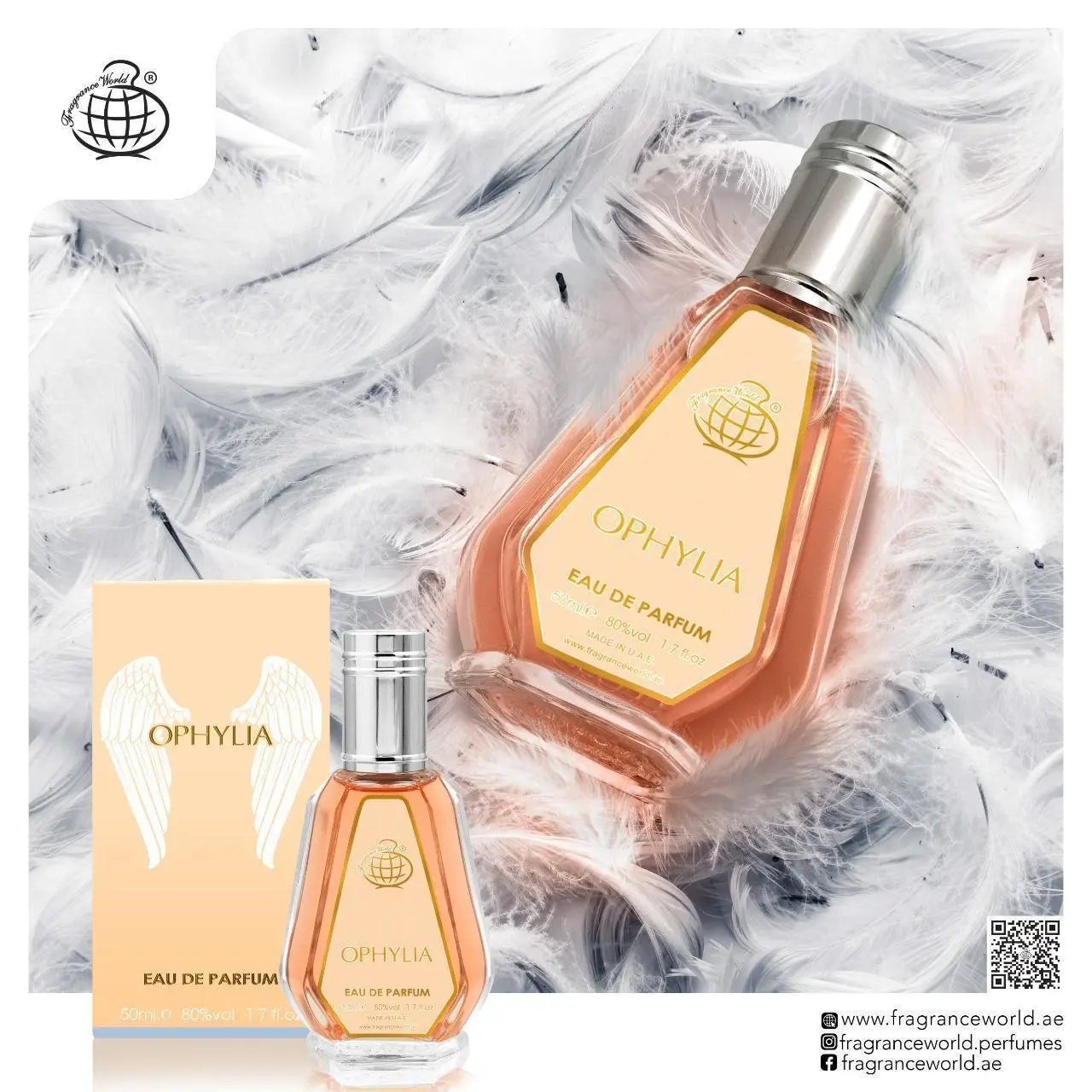 12x Ophylia Eau De Parfum 50ml Fragrance World - Image 3