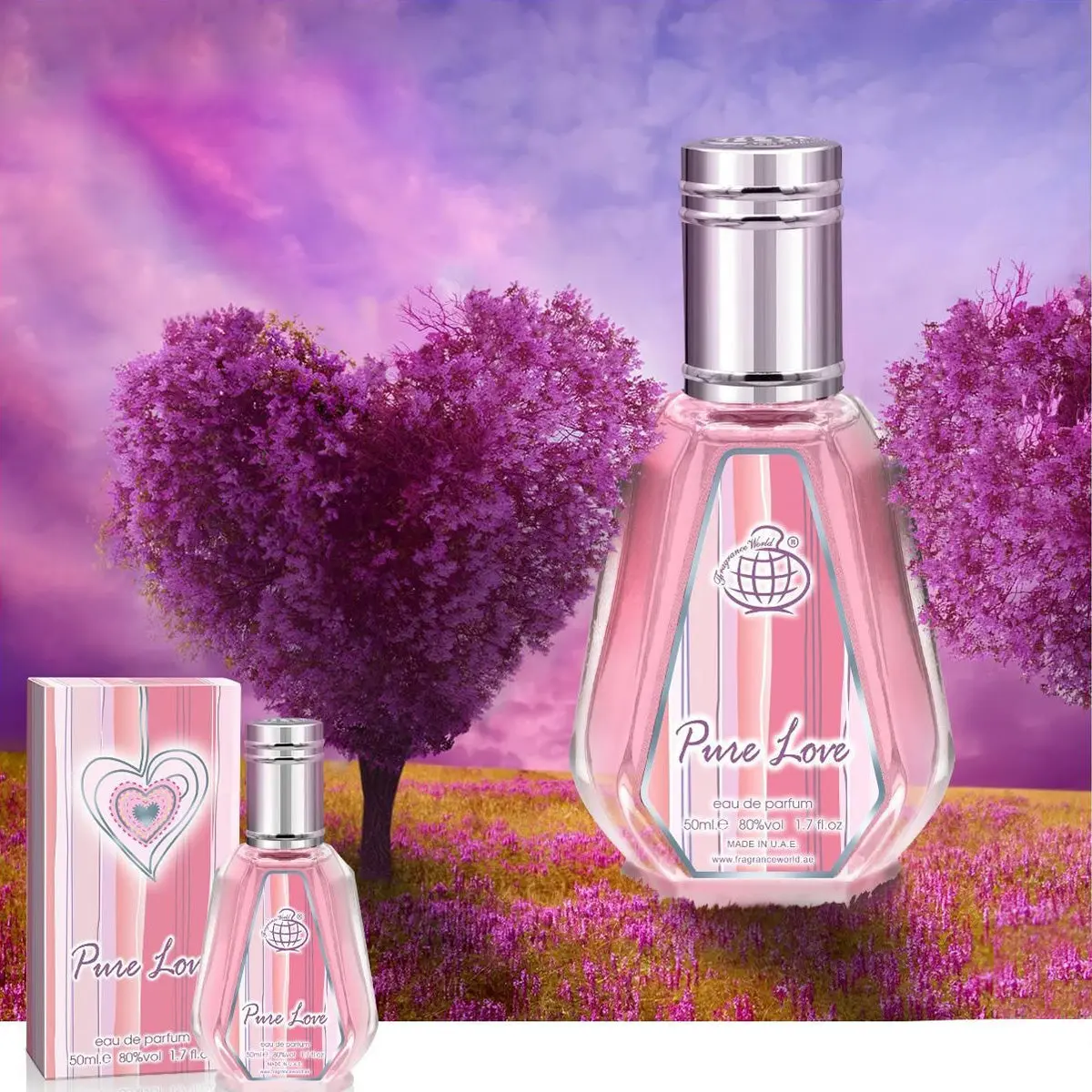 Pure Love Eau De Parfum 50ml 12x Fragrance World - Image 2