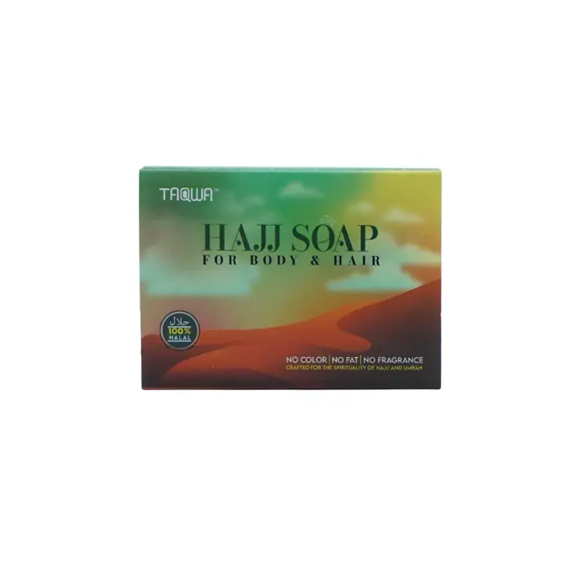 12x Taqwa Hajj & Umrah Soap- Unscented & Alcohol Free 100g - Image 3