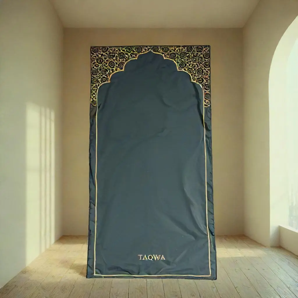 Taqwa Pocket Prayer Mat High Quality Water proof Travel Mat 12x (SM01-PM02) - Image 5