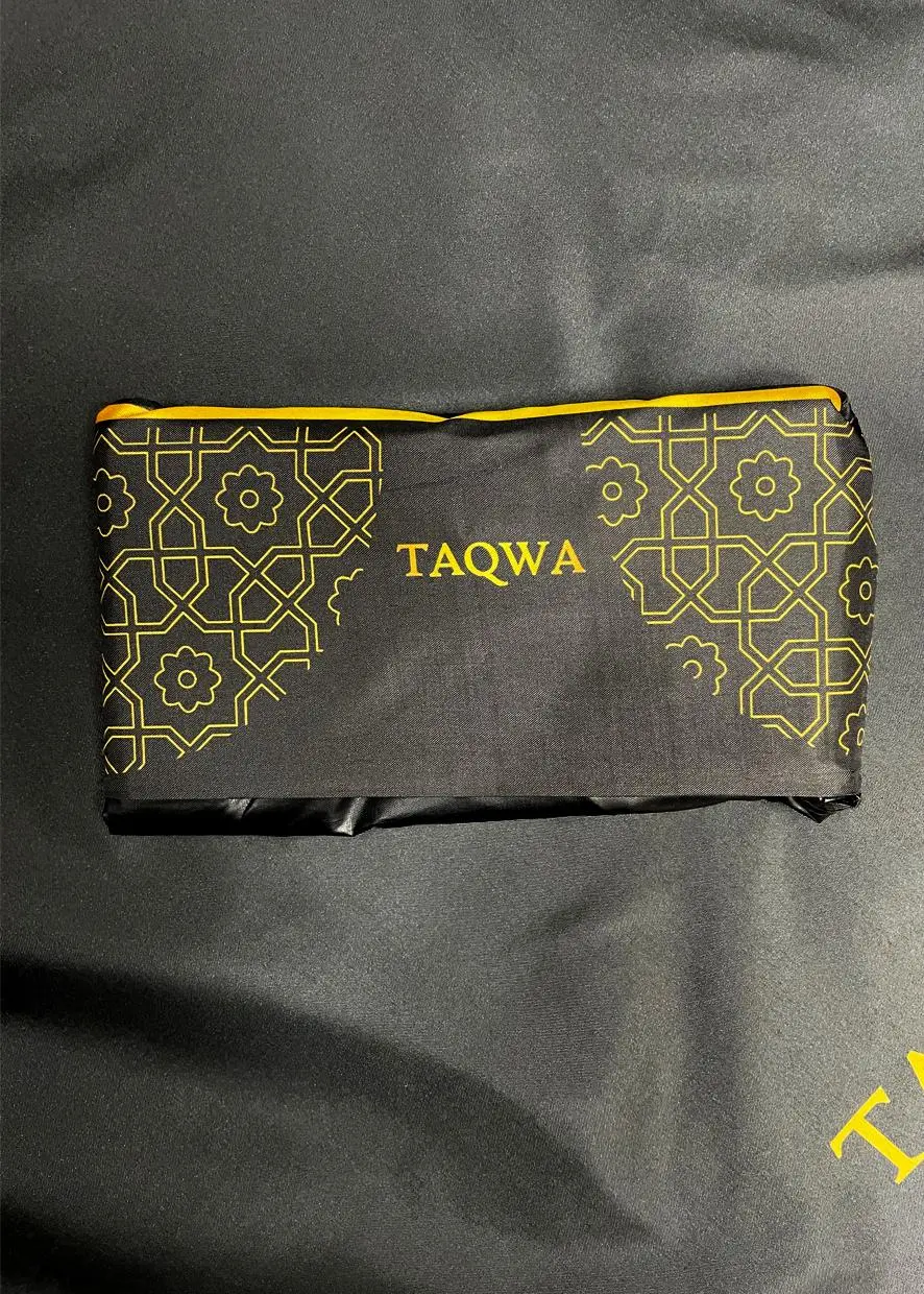 Taqwa Pocket Prayer Mat High Quality Water proof Travel Mat 12x (SM01-PM02) - Image 6