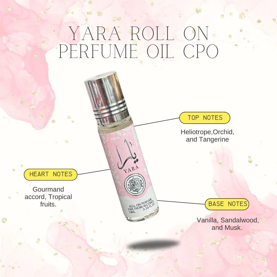 12x Yara Perfume Oil 10ml Ard Al Zaafran - Image 2