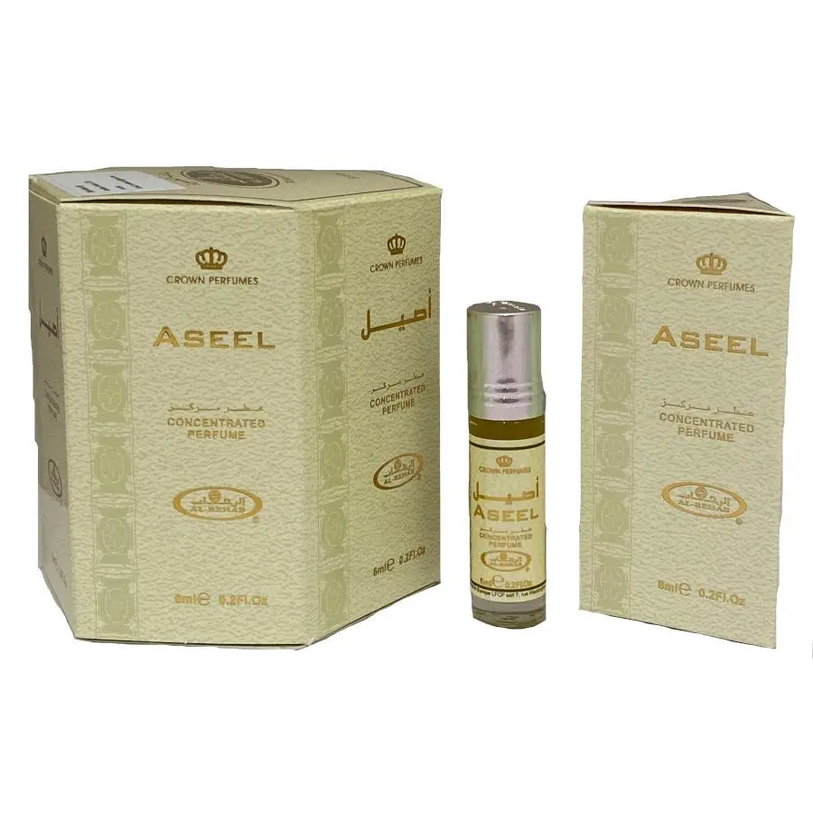 6x Aseel Perfume Oil 6ml Al Rehab - Image 2