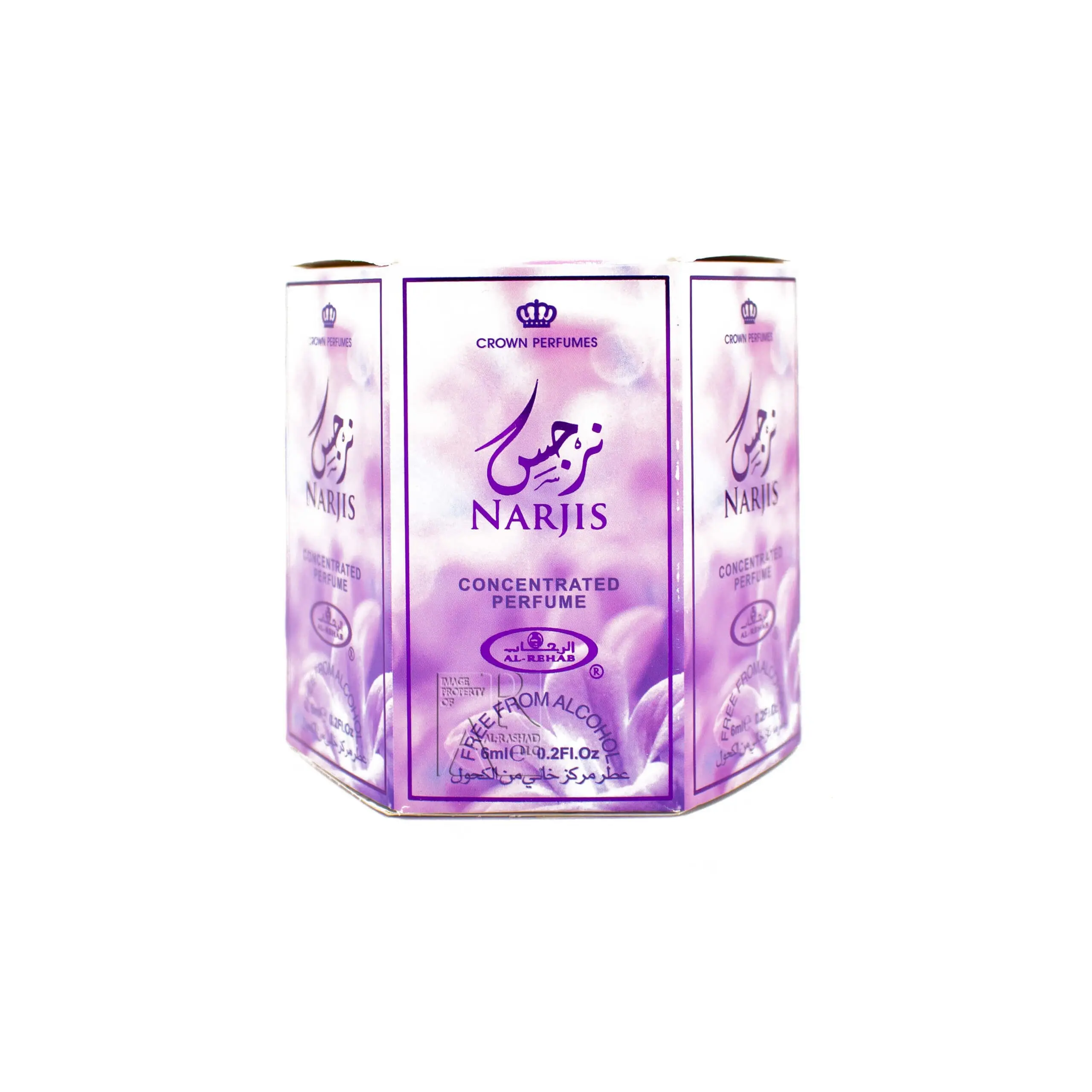 6x Narjis Perfume Oil 6ml Al Rehab - Image 2
