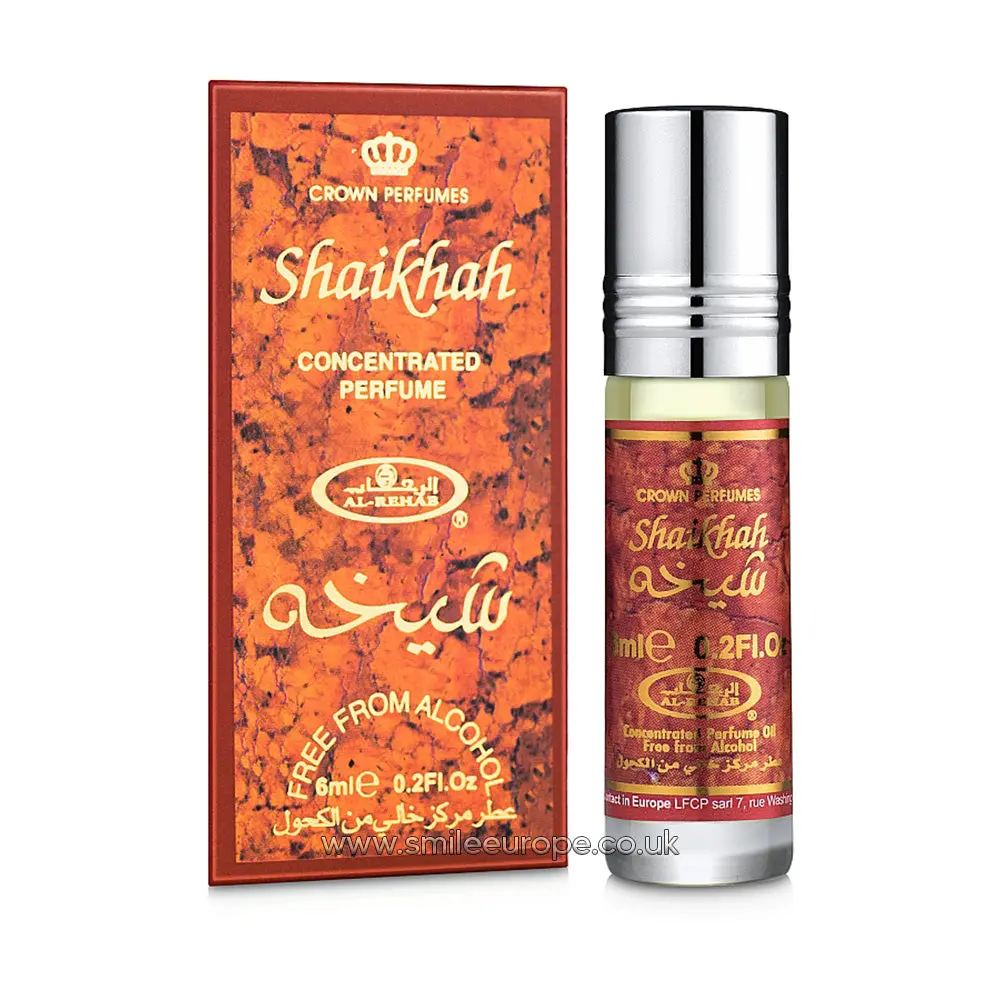 6x Shaikhah Perfume Oil 6ml Al Rehab