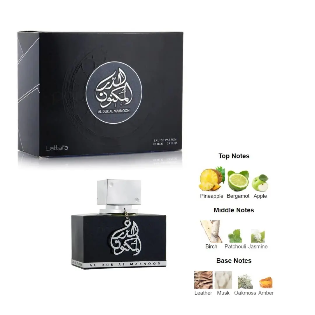 Al Dur Al Maknoon 100ml Eau De Parfum Lattafa - Image 4