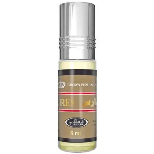 6x Al Fares Perfume Oil 6ml By Al Rehab