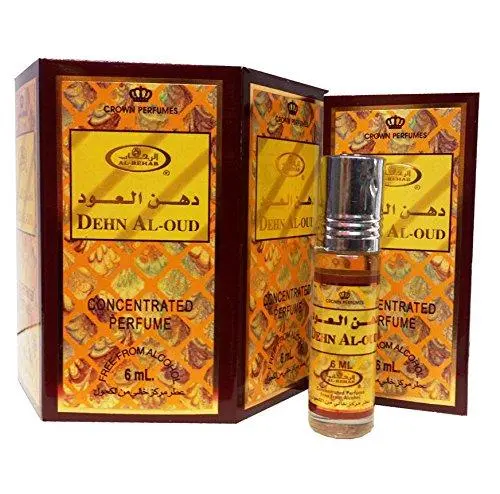 6x Dehn Al Oud Perfume Oil 6ml Al Rehab