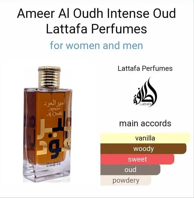 Ameer Al Oud Intense Oud 100ml Eau De Parfum Lattafa - Image 2