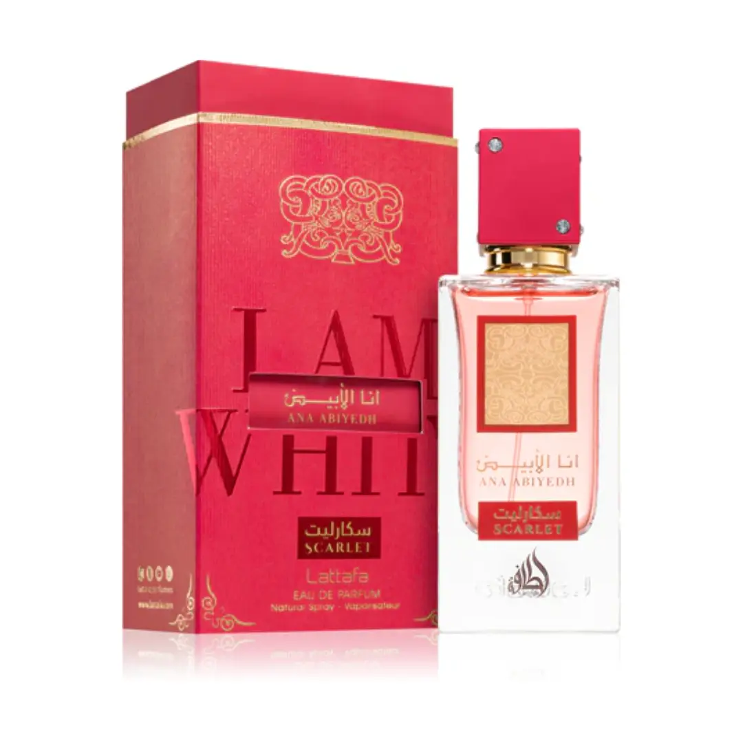 Ana Abiyedh Scarlet 60ml Eau De Perfume Lattafa - Image 3