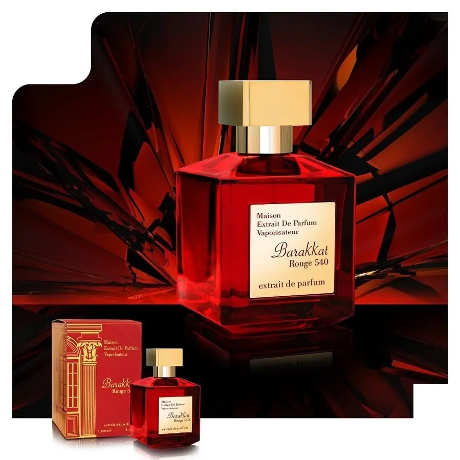 Barakkat Rouge 540 Maison Extrait de Parfum 100ml Fragrance World - Image 5