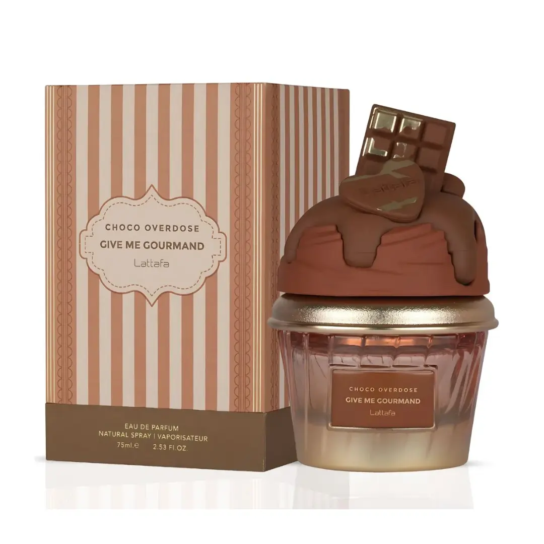 Choco Overdose 75ml EDP Give Me Gourmand Series by Lattafa - Image 2