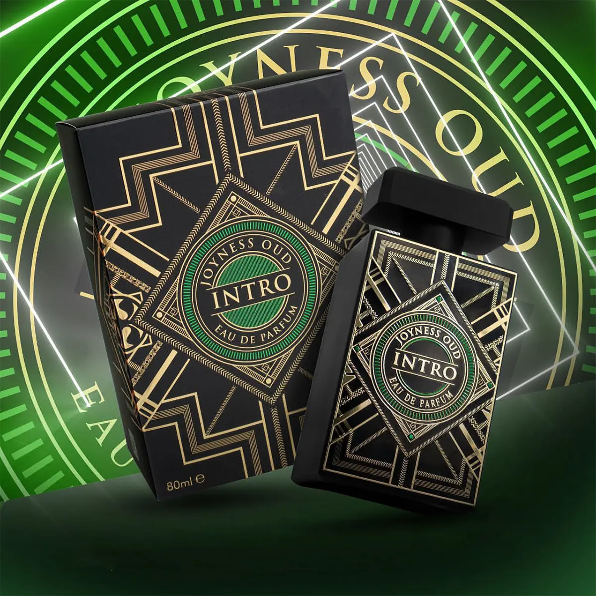 Intro Joyness Oud Eau de Parfum 80ml Fragrance World
