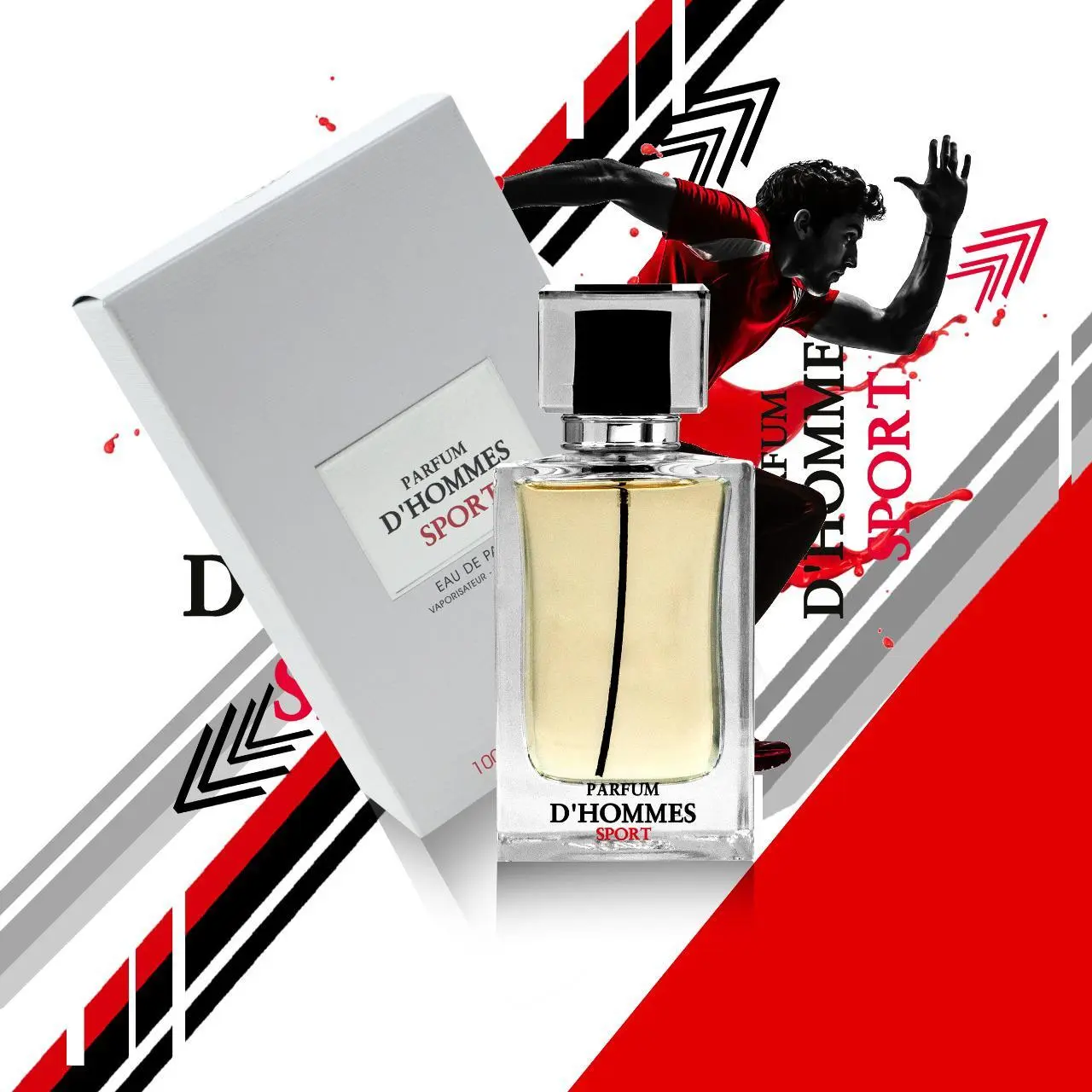D'hommes Sport for Men Eau De Parfum 100ml Fragrance World