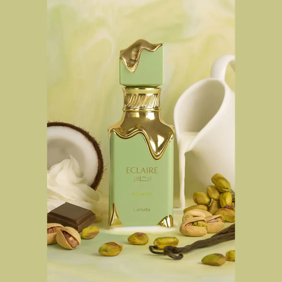 Eclaire Pistache Eau De Parfum 100ml Lattafa - Image 3