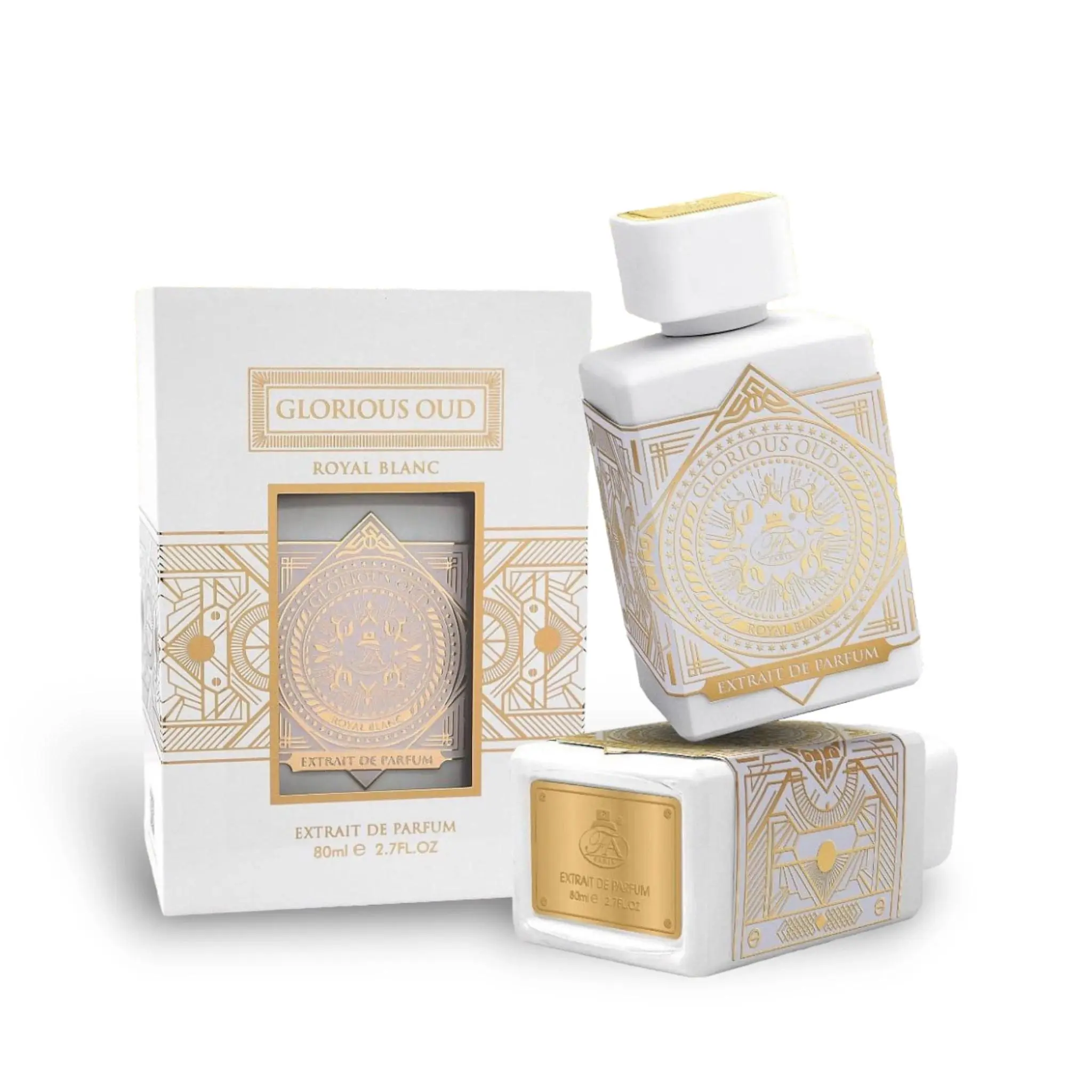 Glorious Oud Royal Blanc Eau de Parfum 80ml Fragrance World - Image 2