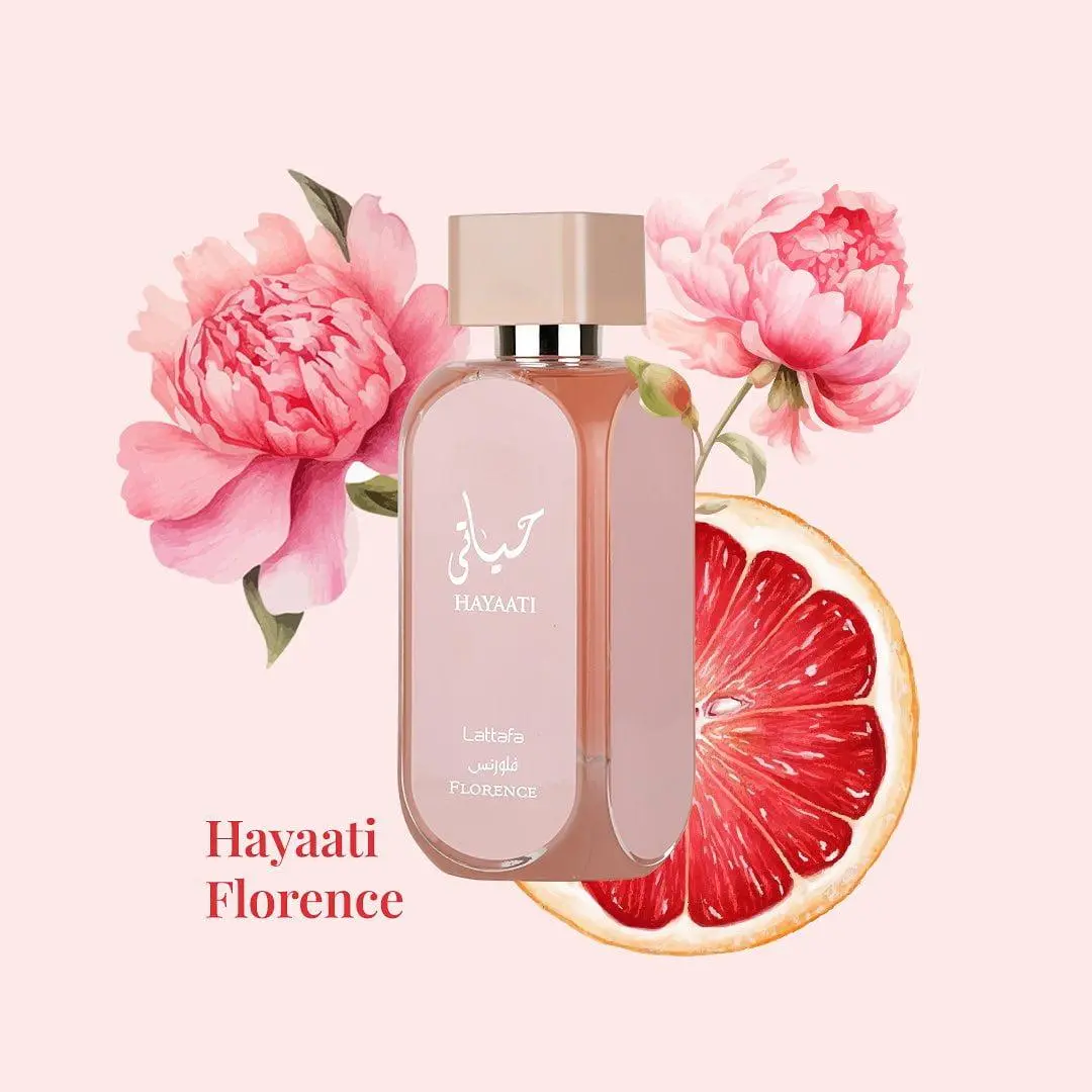 Hayaati Florence Eau De Parfum 100ml Lattafa - Image 2