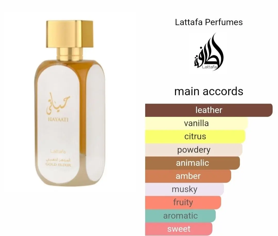 Hayaati Gold Elixir Edp 100ml Lattafa - Image 2