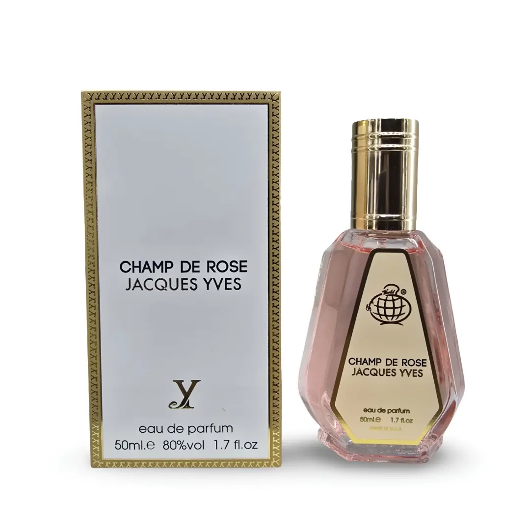 Jacques Yves Champ De Rose EDP 50ml Fragrance World 12x - Image 2