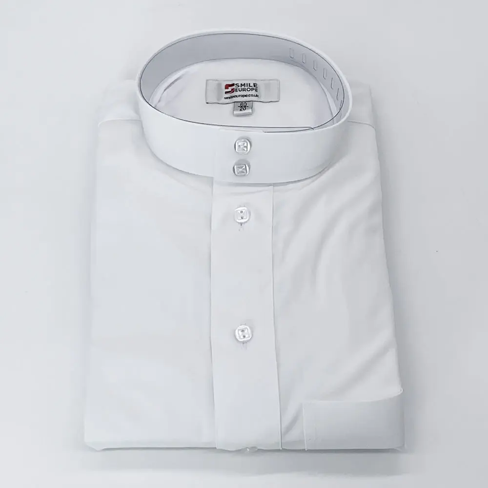 Kids Plain Classic Saudi Thobe With Collar - Set (10 Pieces) - Image 4