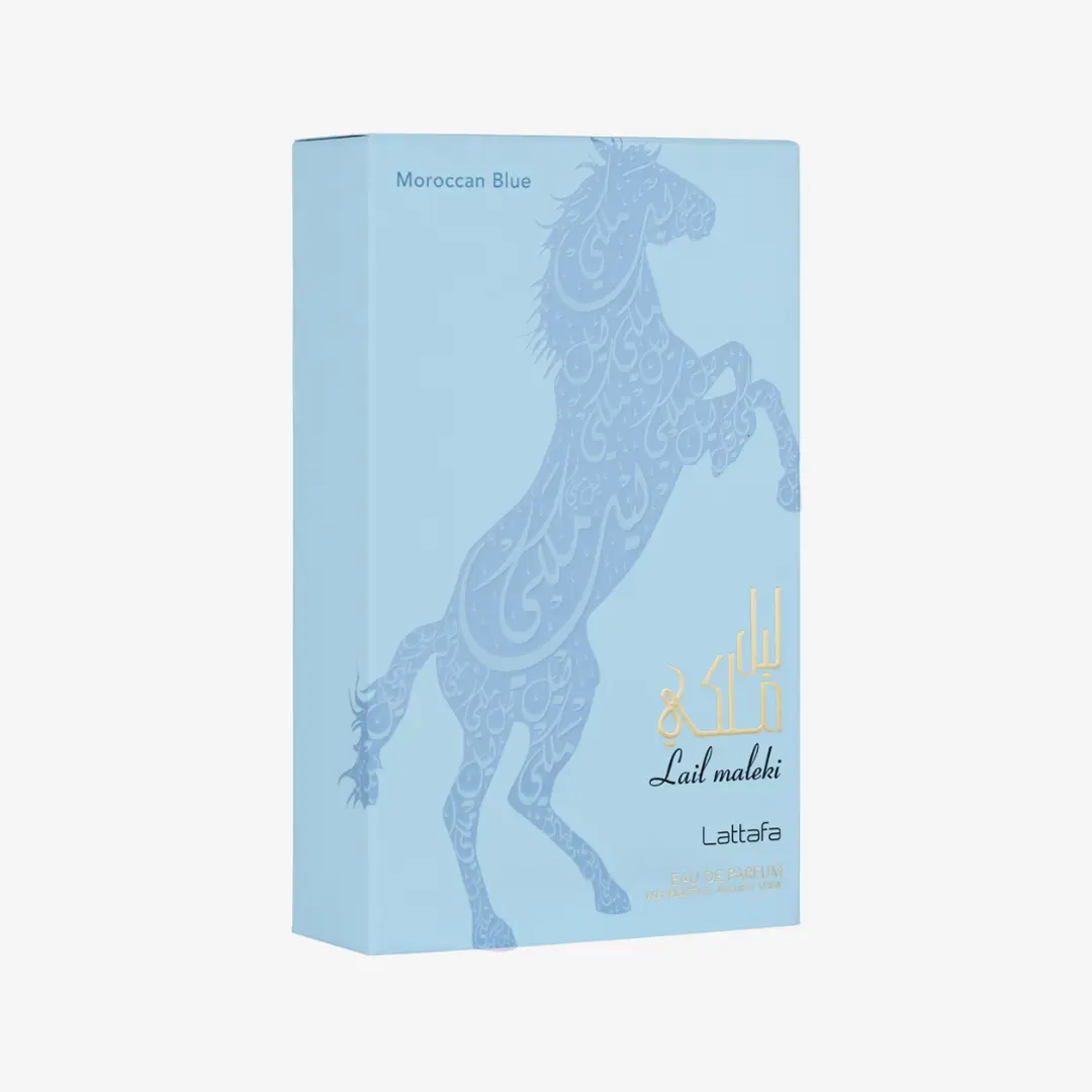 Lail Maleki Moroccon Blue EDP 100ml Lattafa - Image 2