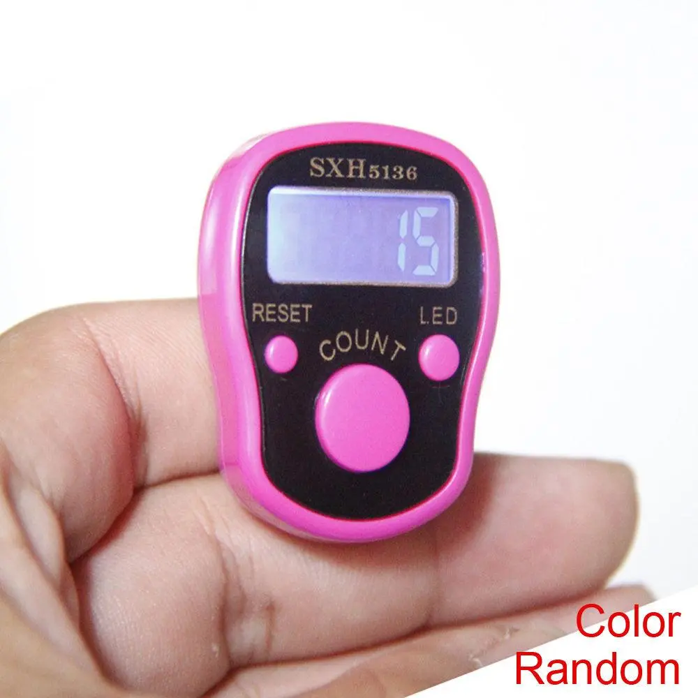 Led Finger Counter Digital Tasbeeh (Misbaha) x 12 - Image 3