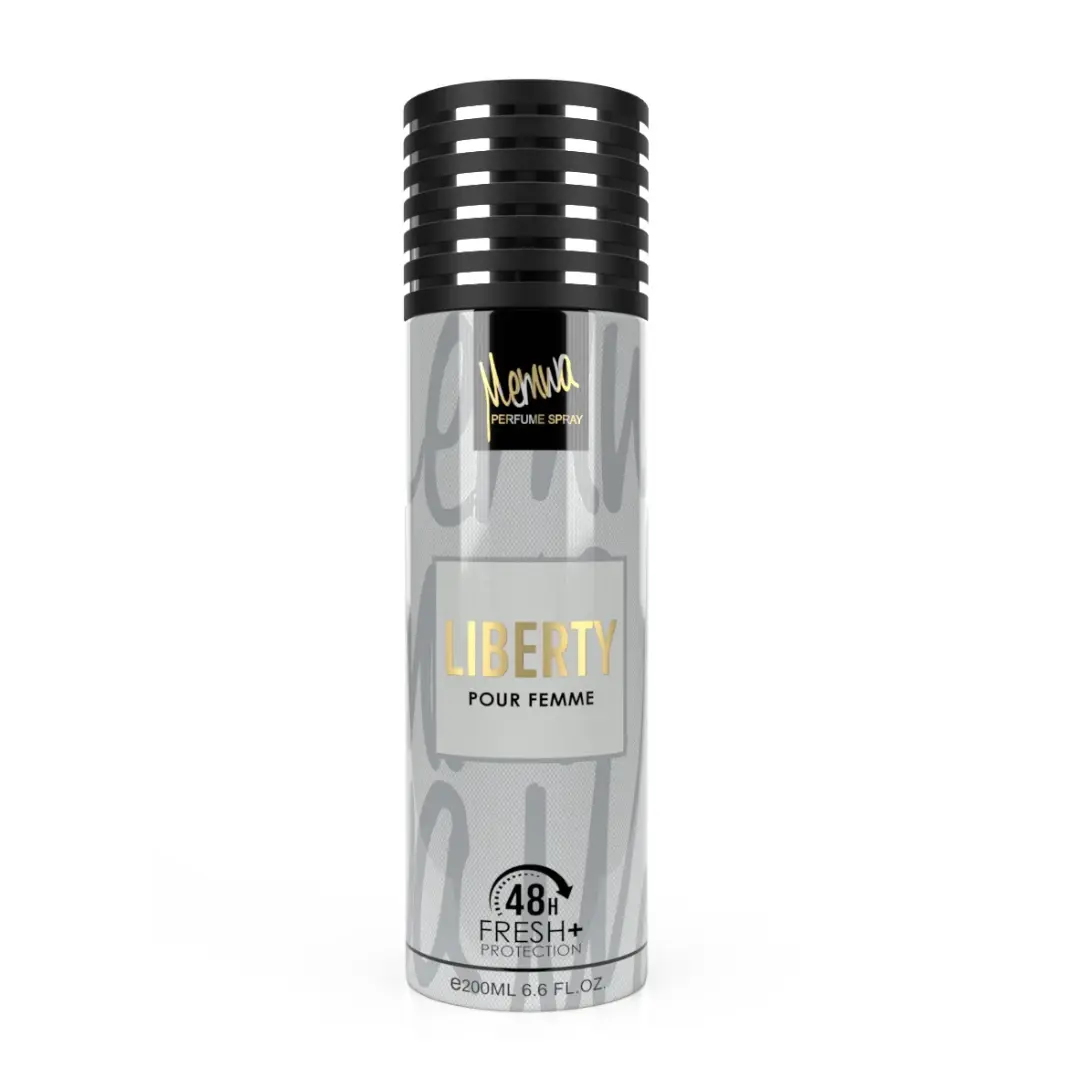 Liberty 6x Deodorant Body Spray 200ml Memwa by Gulf Orchid