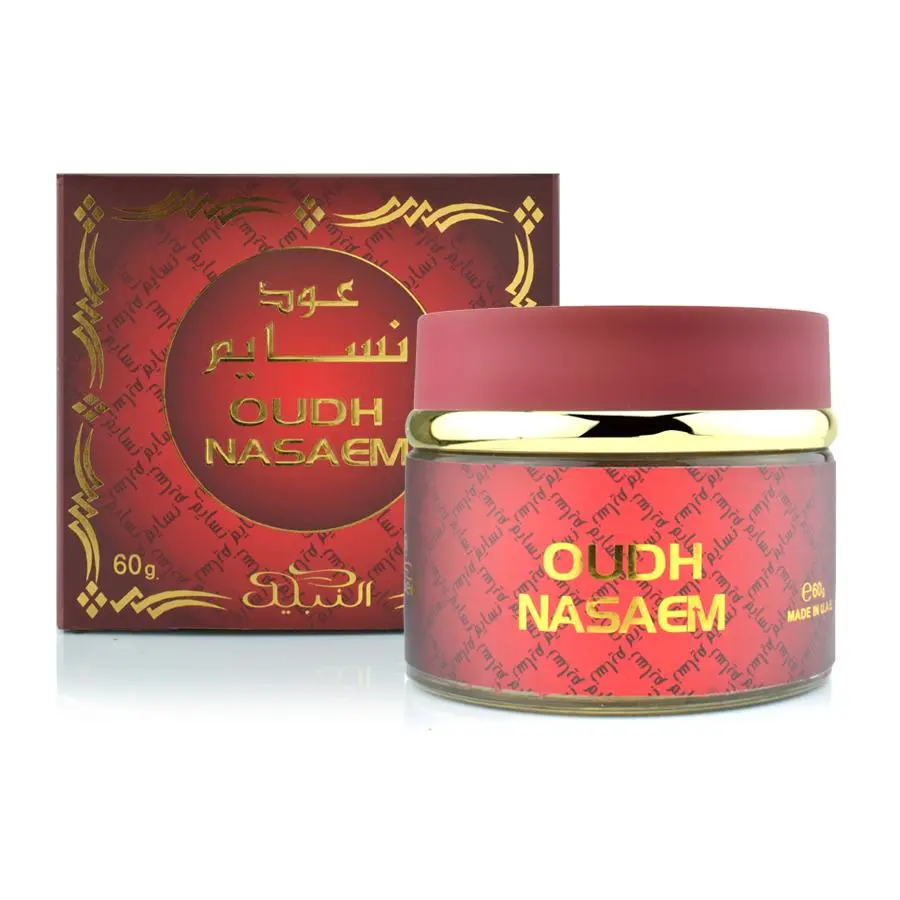 Nabeel Oudh Nasaem Bakhoor Incense 60g - Image 2