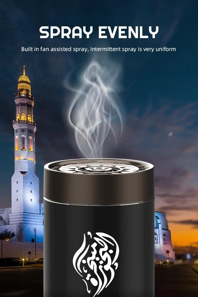 Newest Bakhoor Burner Portable Electric Incense SQ-803 - Image 8
