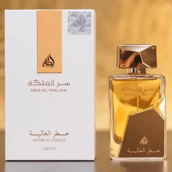Ser Al Malika Attar Al Ghalia Eau De Parfum 100ml Lattafa - Image 3