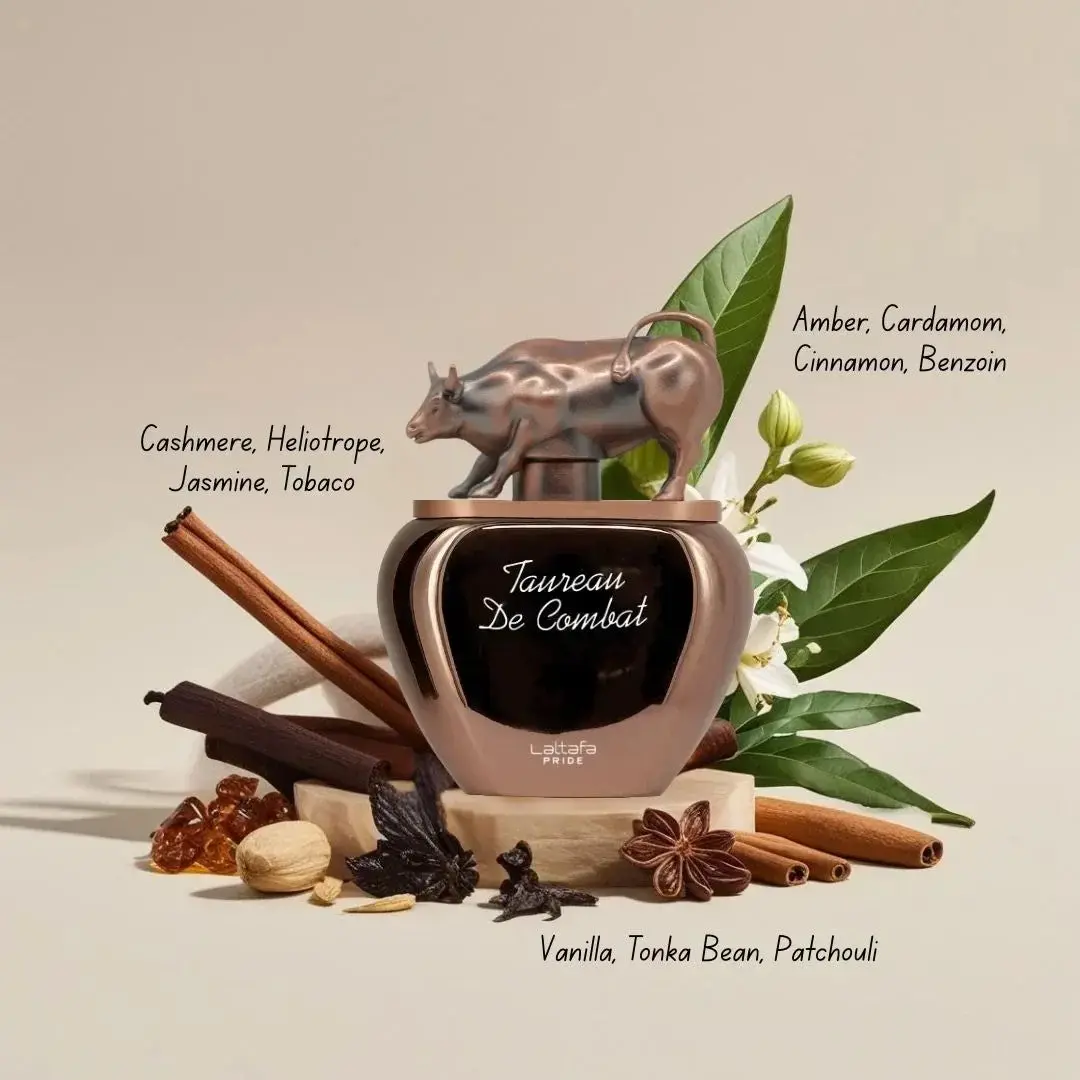 Taureau De Combat 100ml Eau De Parfum Lattafa Pride - Image 3