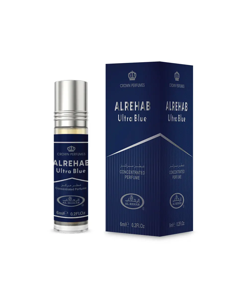 Ultra Blue 6ml Perfume Oil Al Rehab x6