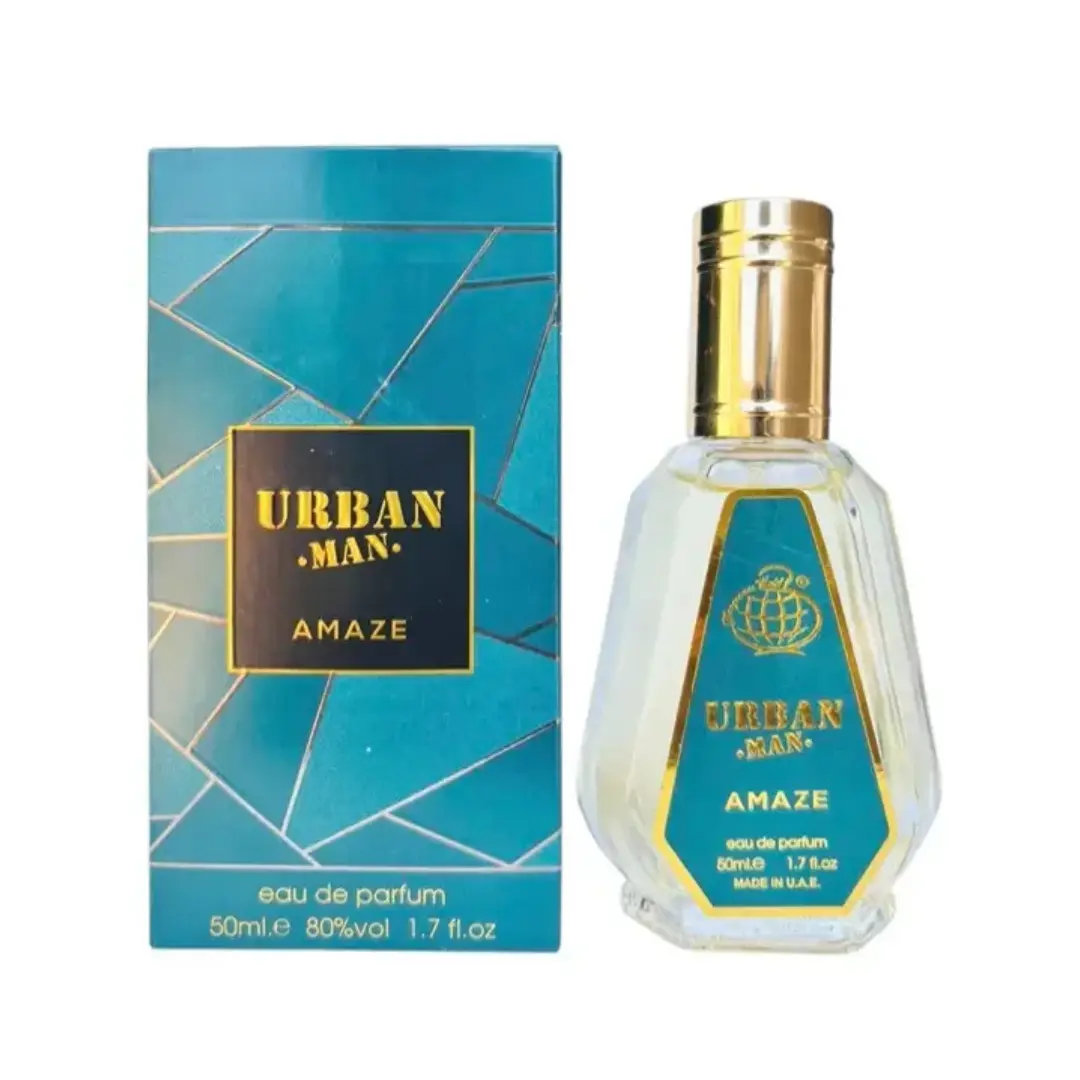 Urban Man Amaze EDP 50ml Fragrance World 12x