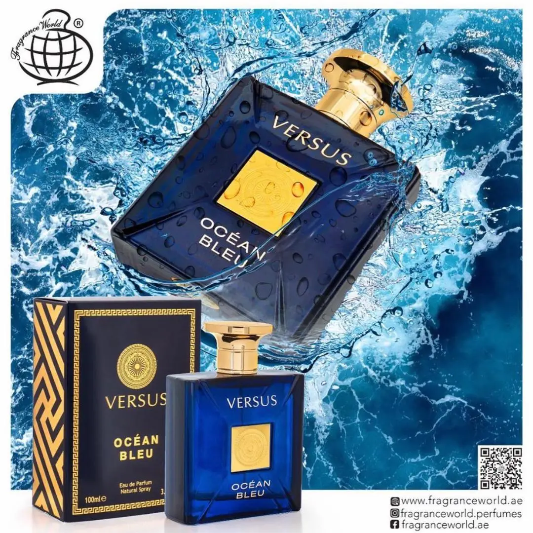 Versus Ocean Bleu Eau De Parfum 100ml Fragrance World - Image 3