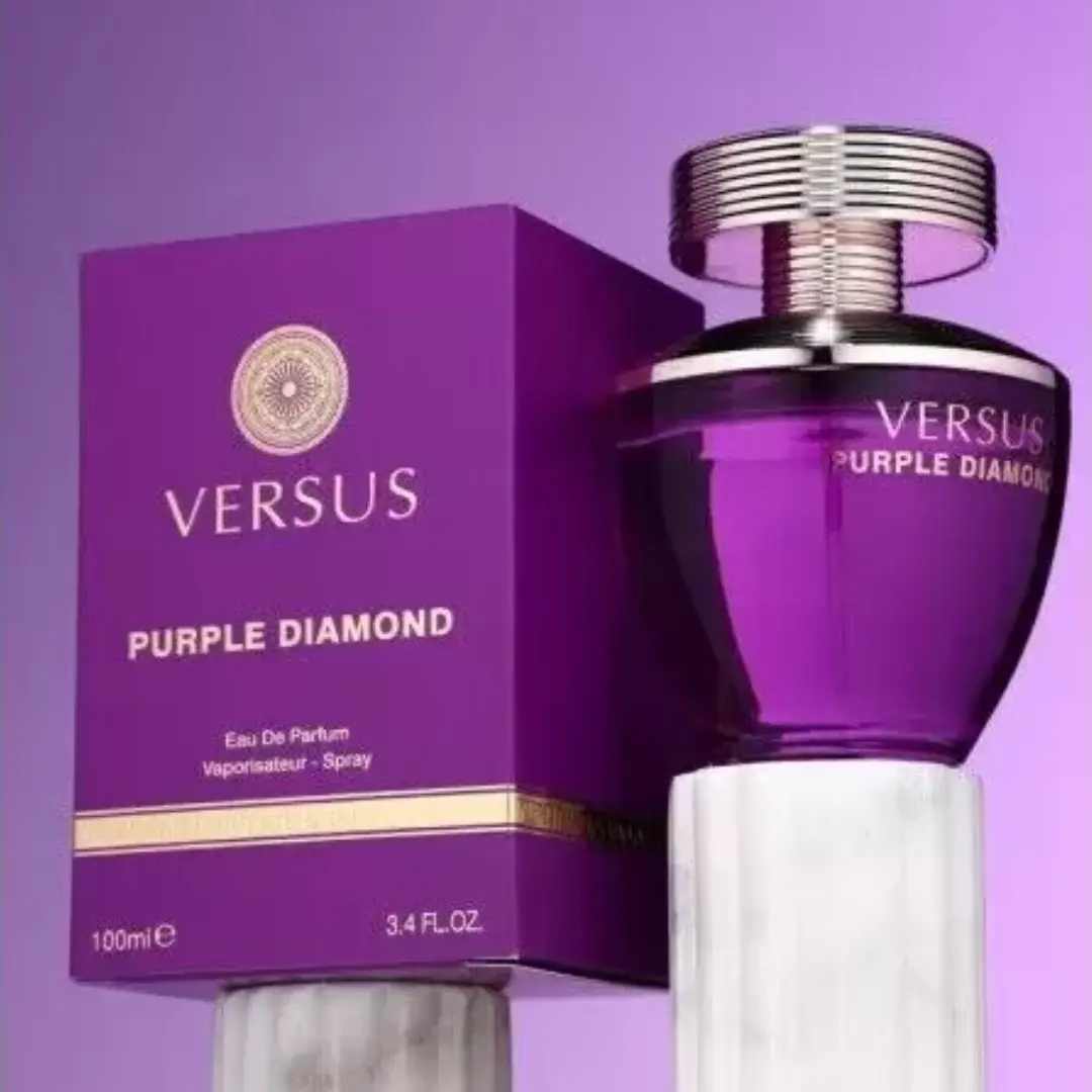 Versus Purple Diamond Eau De Parfum 100ml Fragrance World