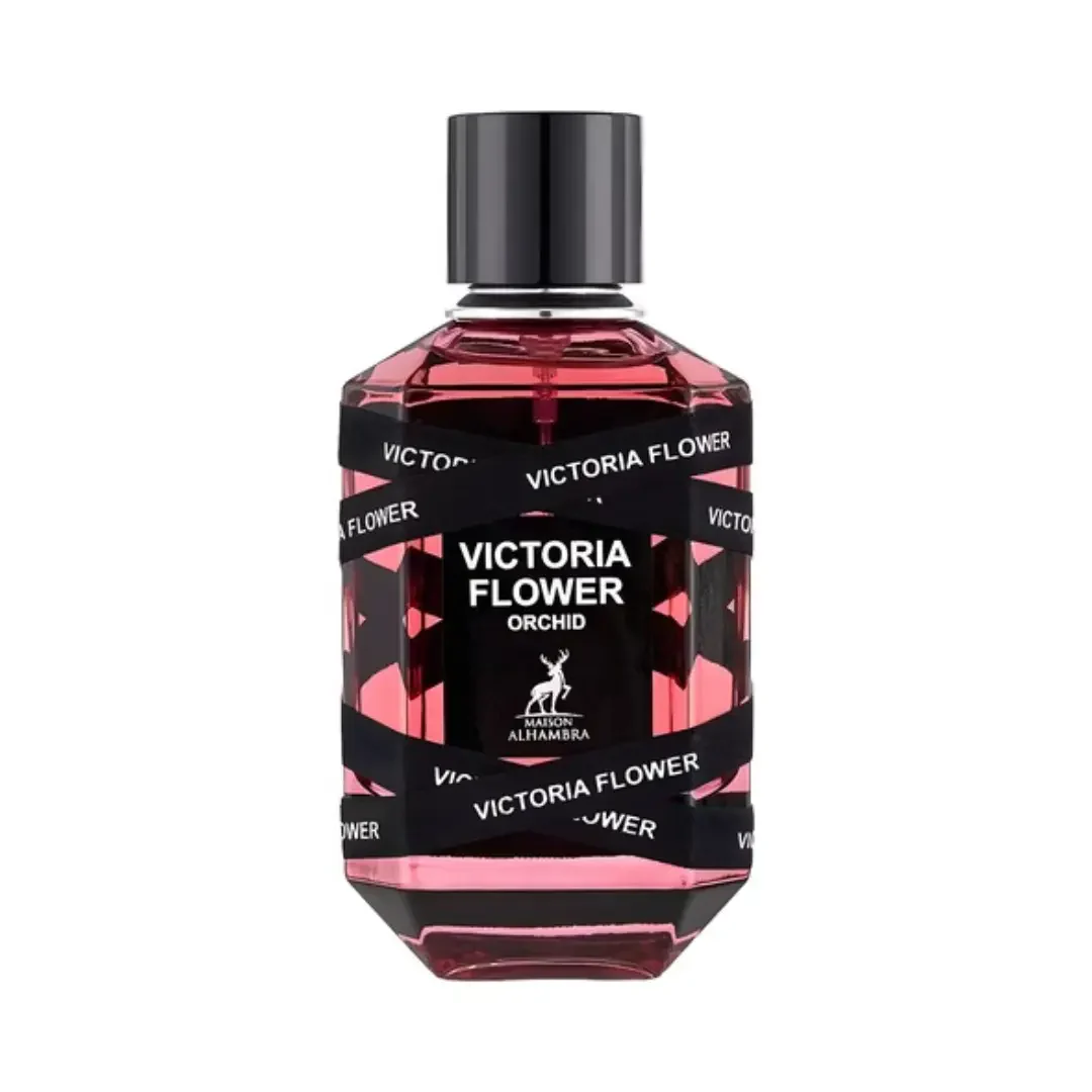 Victoria Flower Orchid 100ml Eau De Parfum Lattafa Alhambra