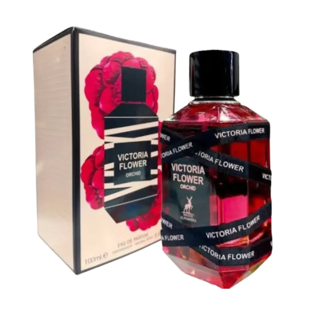 Victoria Flower Orchid 100ml Eau De Parfum Lattafa Alhambra - Image 3
