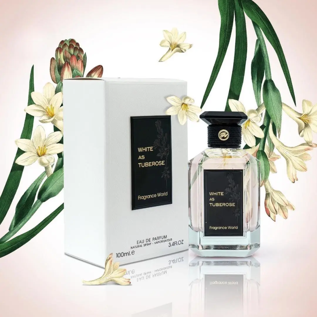 White As Tuberose 80ml Eau De Parfum Fragrance World - Image 2